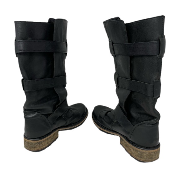 Steve Madden Buck/Buckkie Boots - Size 7.5 - Black - Picture 5 of 7